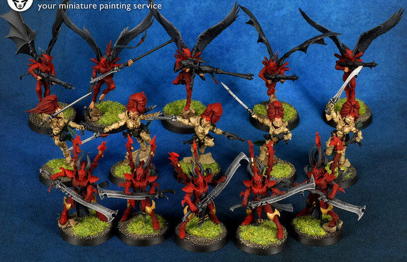 BLOOD OF THE PHOENIX warhammer 40k miniatures