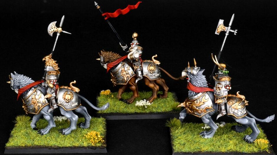 Demigryph Knights warhammer 40k miniature