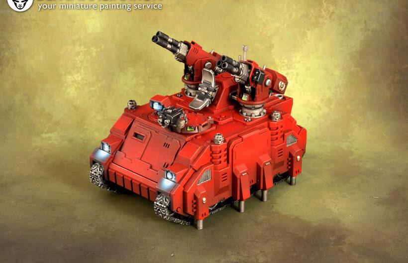 Stalker tank warhammer 40k miniature